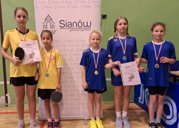 Mistrzostwa Gminy Sianów w drużynowym Tenisie Stołowym 4