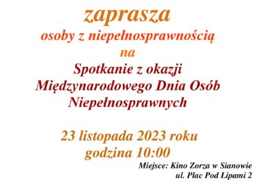 dzień osób niepelnosprawnych