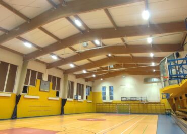 Nowa oświetlenie w hali SP1 6