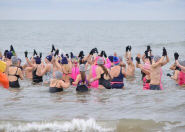 Łazy Morsowanie. Foto Dawid Jaśkiewicz