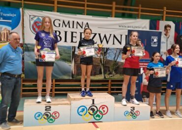 Dorota Plonder na najwyższym stopniu podium w Bierzwniku