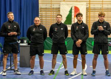 Od lewej B. Szarmach, T. Tabor, M. Woskowicz, M. Wandachowicz i M. Żelengowski