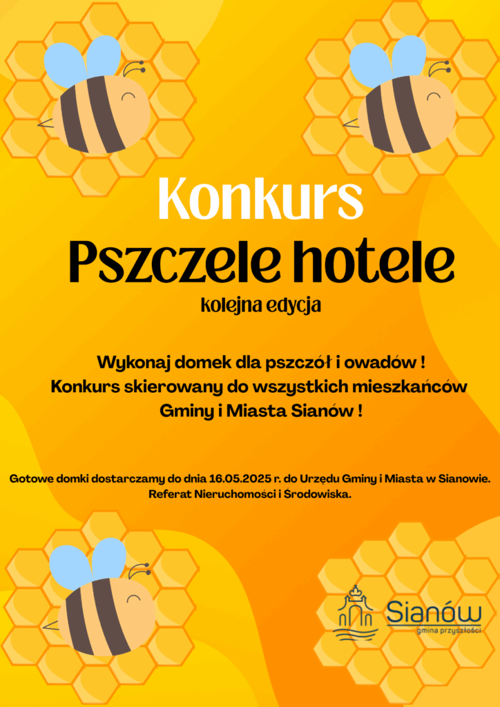 Konkurs pn. „Pszczele Hotele”! 3