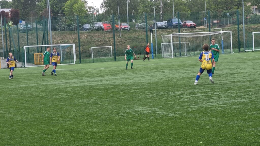 Zaznaczyli swoją punktową obecność w Wojewódzkiej Lidze Trampkarzy Starszych! 1