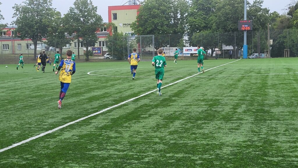 Zaznaczyli swoją punktową obecność w Wojewódzkiej Lidze Trampkarzy Starszych! 15