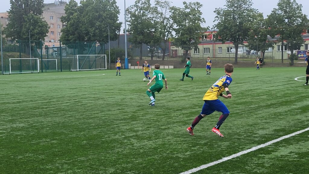 Zaznaczyli swoją punktową obecność w Wojewódzkiej Lidze Trampkarzy Starszych! 16