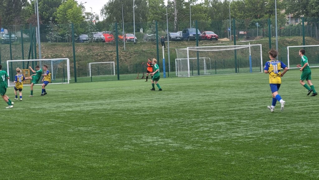 Zaznaczyli swoją punktową obecność w Wojewódzkiej Lidze Trampkarzy Starszych! 3