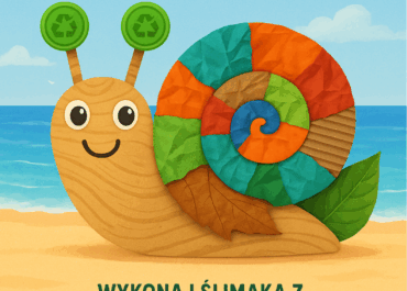 plakat eko ślimak