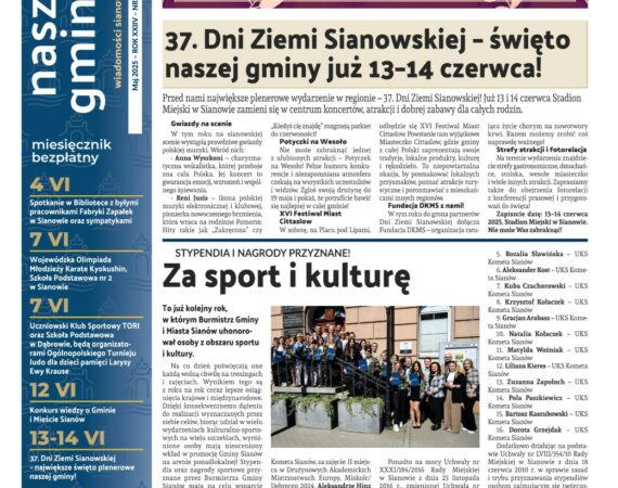 nasza gmina maj 2025