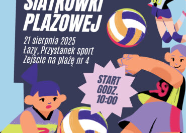 Green Playful Volleyball Match Poster