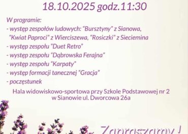 PLAKAT DZIEN SENIORA