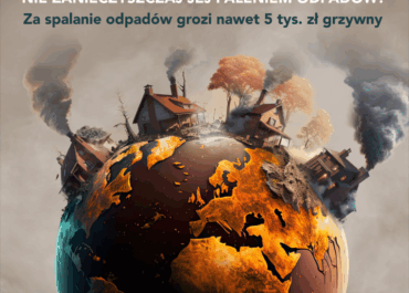 plakat spalanie