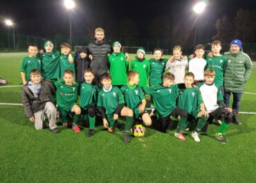 Młodzicy Victorii przed meczem z Wieżą Postomino w Sianowie (2)