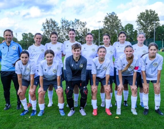 Liderki grupy lubusko zachodniopomorskiej seniorki UKS Victoria SP 2