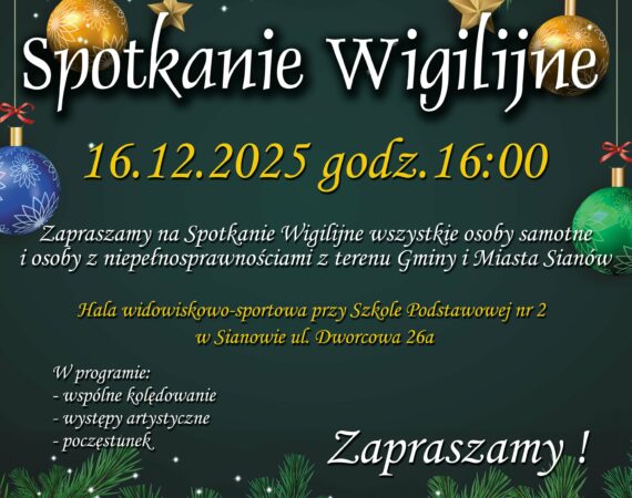 plakat wigilia
