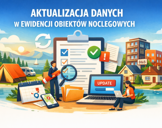 Aktualizacja danych w ewidencji obiektów świadczących usługi hotelarskie