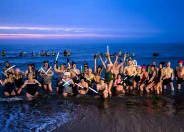 Zakończenie sezonu morsowań w Łazach 15