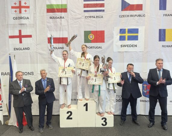 Brązowy medal Zuzanny Gostyńskiej w Mistrzostwach Europy Karate Kyokushin 2