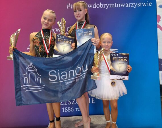 Sukcesy młodych zawodniczek z Sianowa na World Grand Prix Fit Kids w Rzeszowie 6