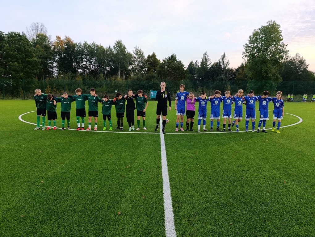 mecz młodzików Victorii z młodzikami Żaków Sławno w Sianowie 1