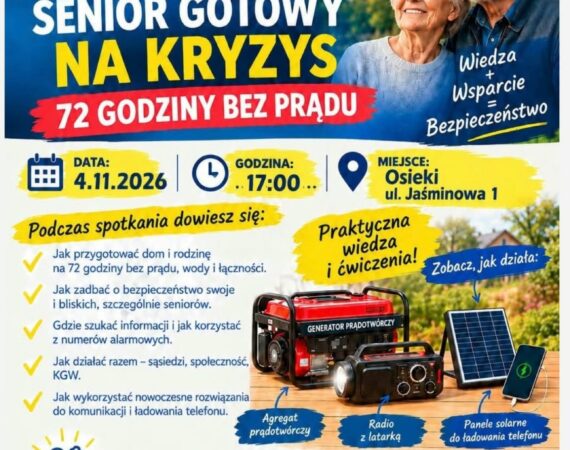 senior gotowy na kryzys