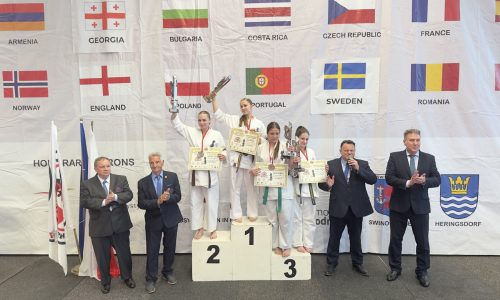 Brązowy medal Zuzanny Gostyńskiej w Mistrzostwach Europy Karate Kyokushin 2