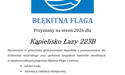 Certyfikat błękitna flaga