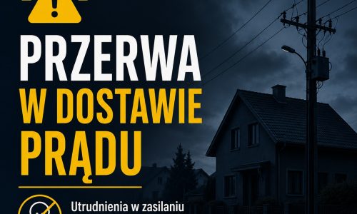 przerwa w dostawie prądu
