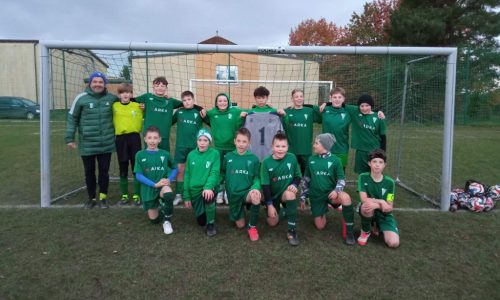 Młodzicy Victorii przed meczem z Arkadią w Malechowie